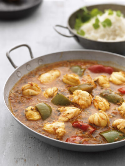 chunky monkfish curry