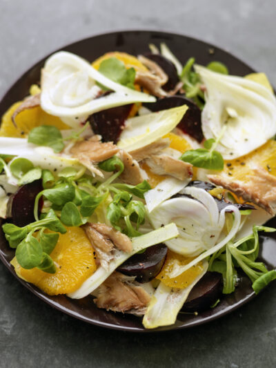 smoked mackerel salad